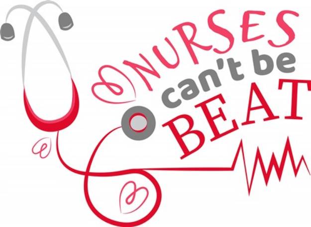 Picture of Nurses Cant Be Beat SVG File
