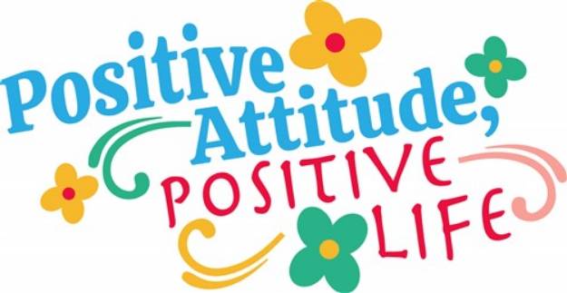 Picture of Positive Attitude SVG File