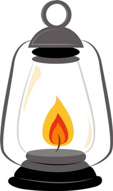 Picture of Camp Lantern SVG File
