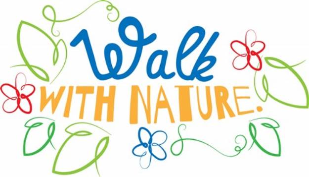 Picture of Walk With Nature SVG File
