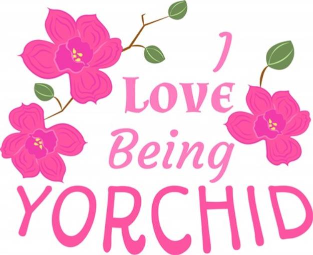 Picture of Love Being Yorchid SVG File