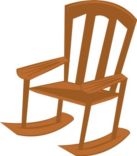 Picture of Rocking Chair SVG File