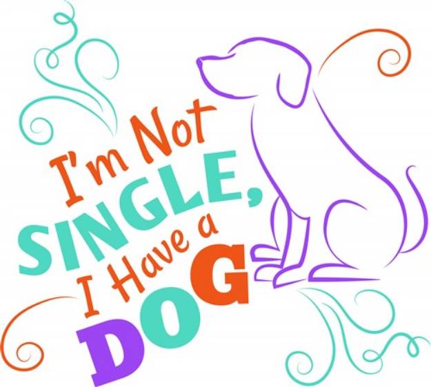 Picture of I Have A Dog SVG File