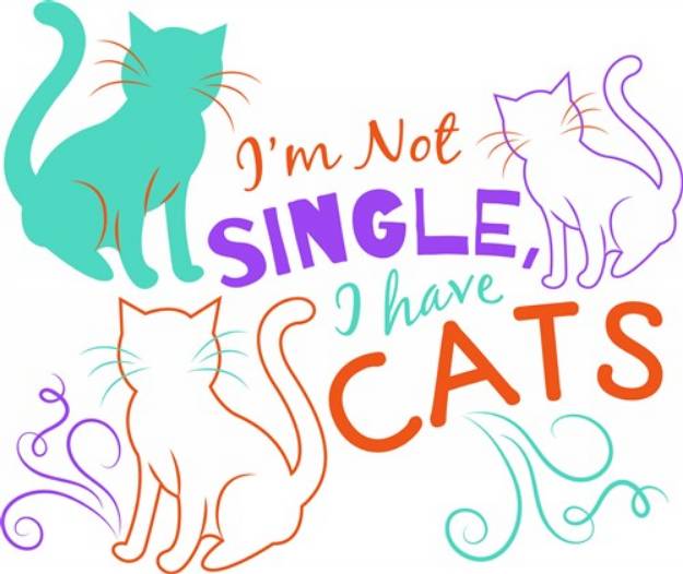 Picture of I Have Cats SVG File