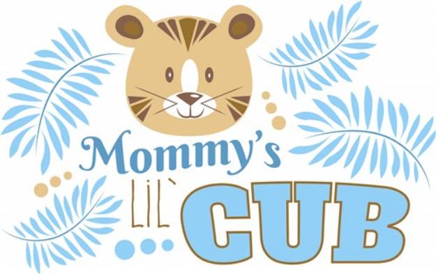 Picture of Mommys Lil Cub SVG File