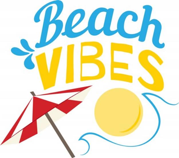 Picture of Beach Vibes SVG File