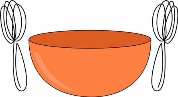 Picture of Mixing Bowl SVG File