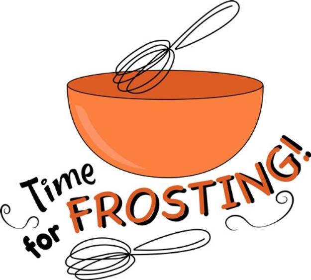 Picture of Time For Frosting SVG File