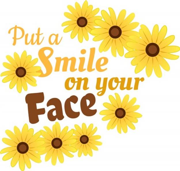 Picture of Smile On Your Face SVG File