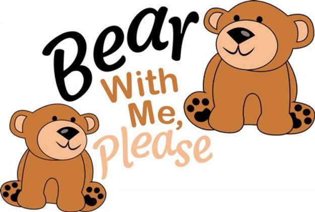 Picture of Bear With Me SVG File