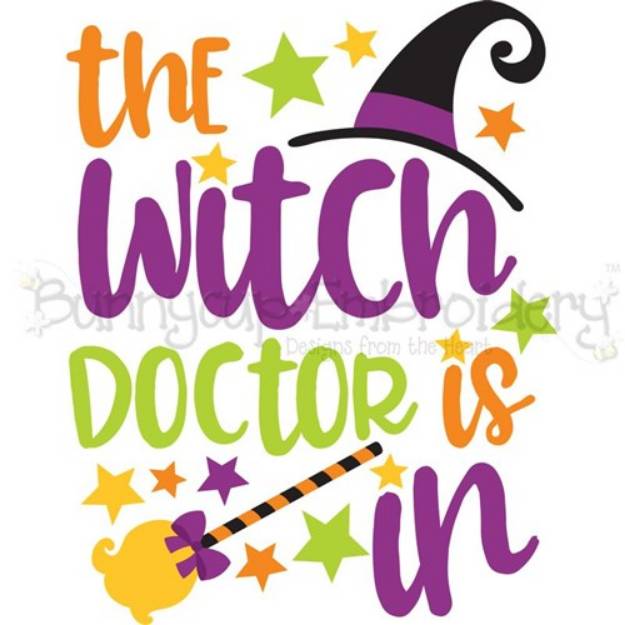 Picture of The Witch Doctor Is In SVG File