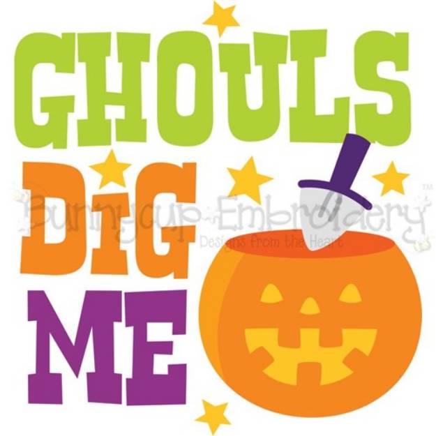 Picture of Ghouls Dig Me SVG File