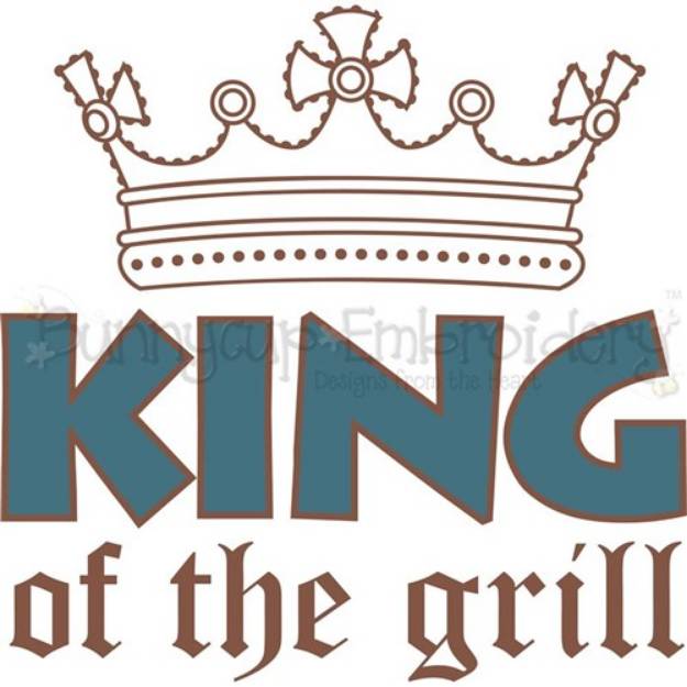 Picture of King Of The Grill SVG File