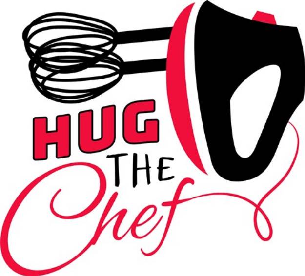 Picture of Hug The Chef SVG File