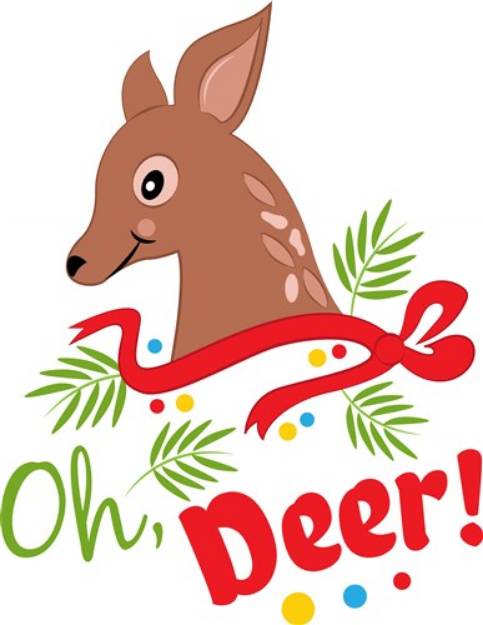 Picture of Oh Deer SVG File