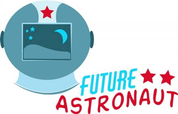 Picture of Future Astronaut SVG File