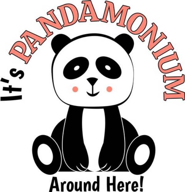 Picture of Its Pandamonium_ SVG File