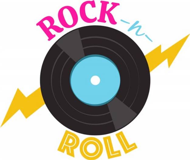 Picture of Rock-N-Roll SVG File