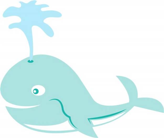 Picture of Whale SVG File