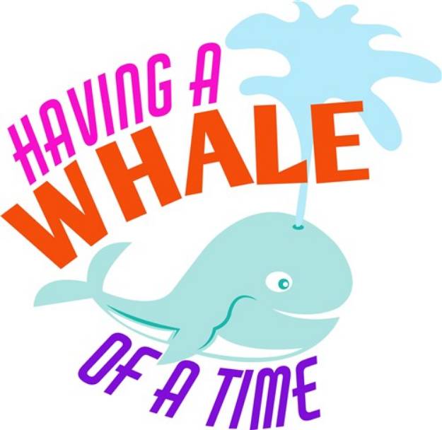 Picture of Whale Of Time SVG File