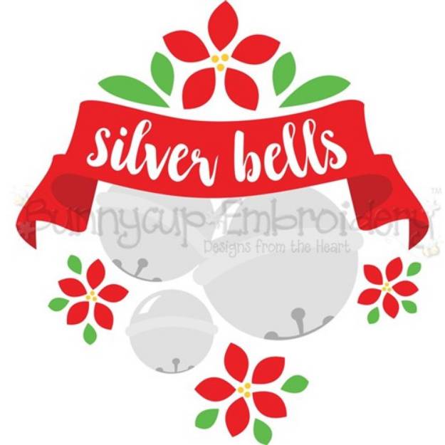 Picture of Silver Bells SVG File