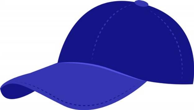 Picture of Baseball Cap SVG File