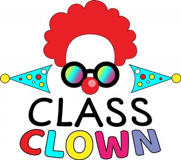 Picture of Class Clown SVG File