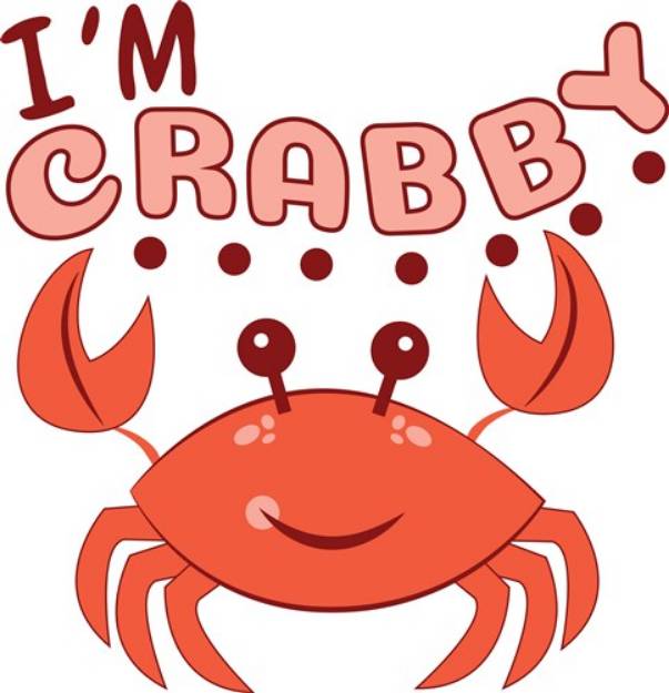 Picture of Im Crabby SVG File