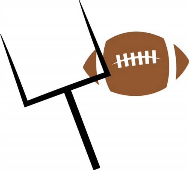 Picture of Football Goal SVG File