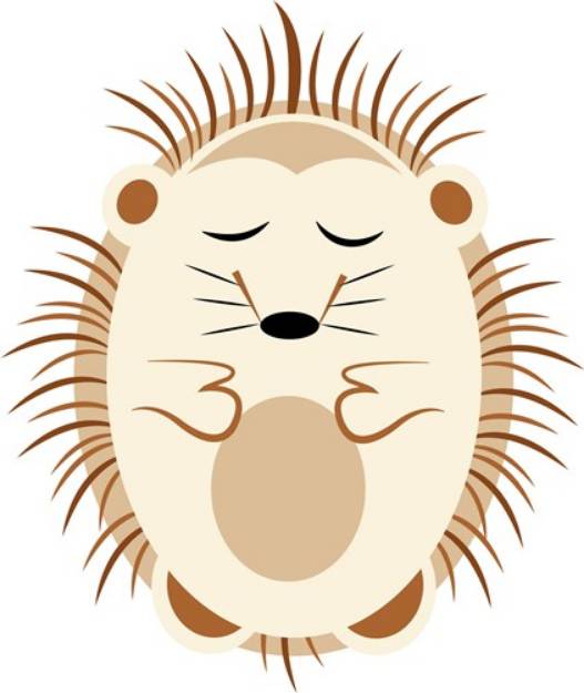 Picture of Hedgehog SVG File