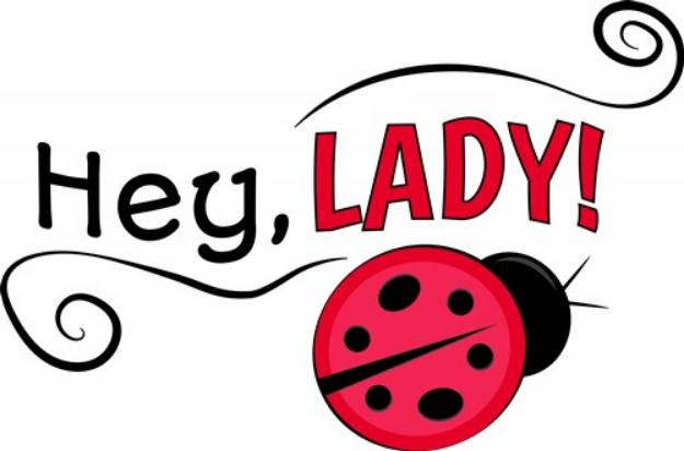 Picture of Hey Lady SVG File