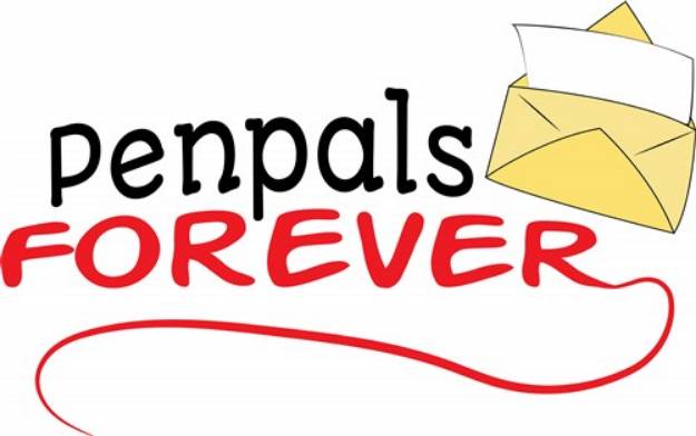 Picture of Penpals Forever SVG File