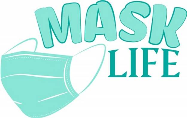 Picture of Mask Life SVG File
