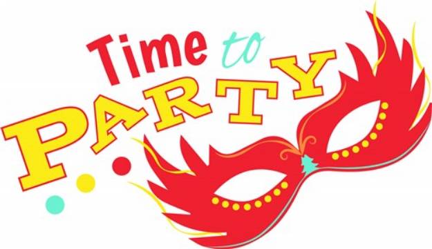 Picture of Time To Party SVG File