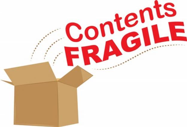 Picture of Contents Fragile SVG File