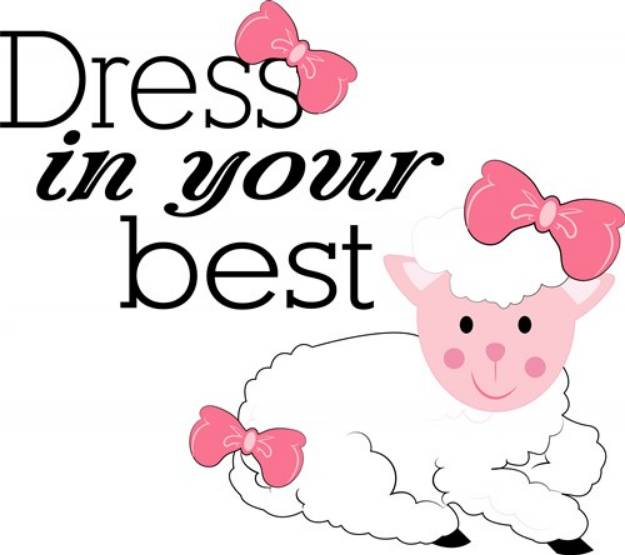 Picture of Dress Your Best SVG File