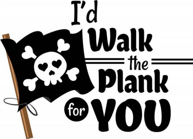 Picture of Walk The Plank SVG File