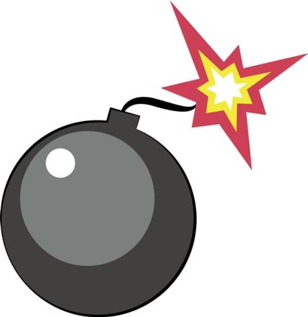 Picture of Bomb SVG File