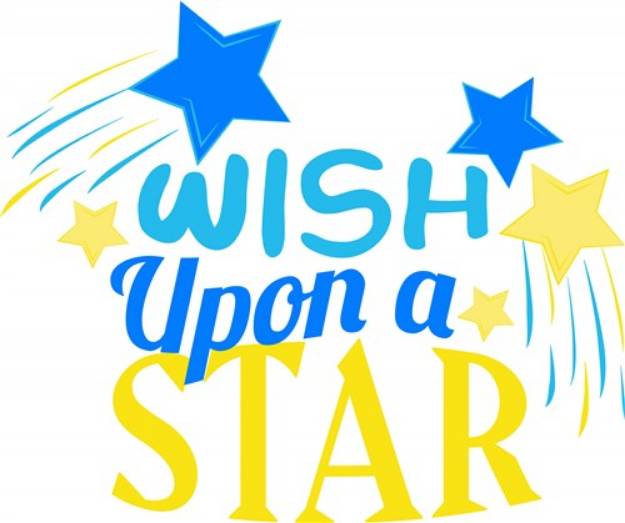 Picture of Wish Upon A Star SVG File