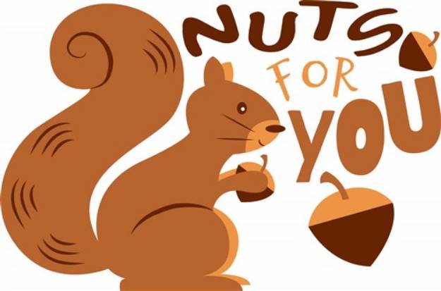 Picture of Nuts For You SVG File