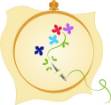 Picture of Stitch Hoop SVG File