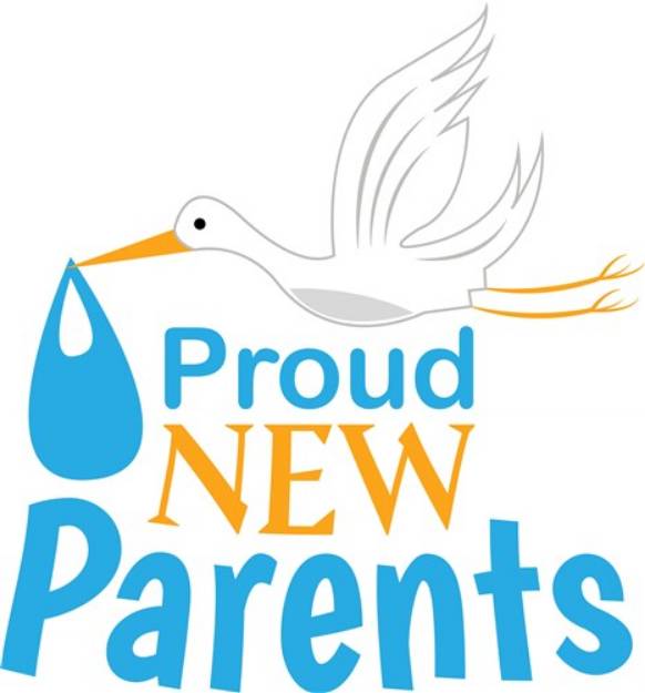Picture of Proud New Parents SVG File