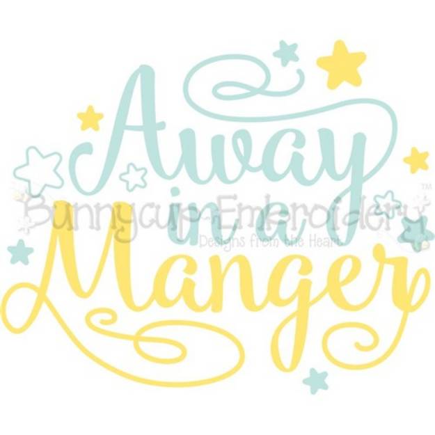 Picture of Away In A Manger SVG File