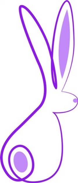 Picture of Abstract Bunny SVG File