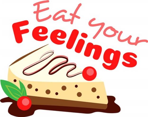Picture of Eat Your Feelings SVG File