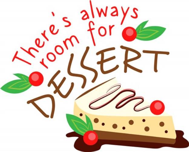 Picture of Always Room For Dessert SVG File