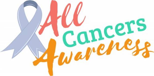 Picture of All Cancers Awareness SVG File