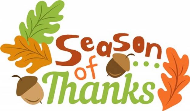 Picture of Season Of Thanks SVG File