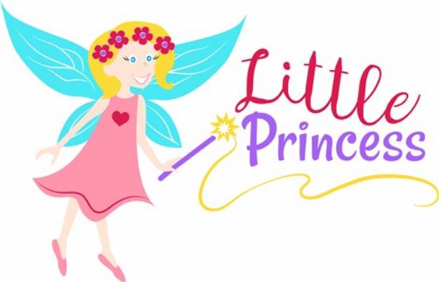 Picture of Little Princess SVG File