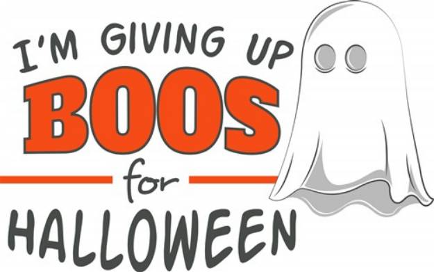 Picture of Boos For Halloween SVG File